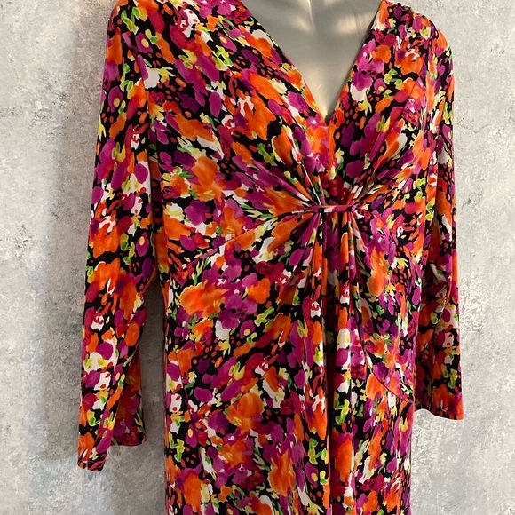 CHAUS V Neck Blouse Size L - Picture 6 of 13